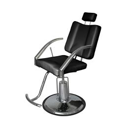 Silverfox Make-Up Stuhl 12007 SF schwarz