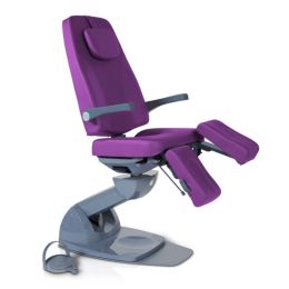 Foot care bed 2620 E-2 CP with electric backrest