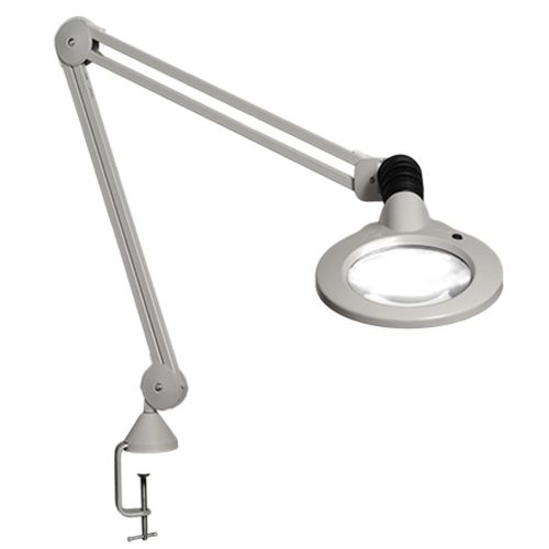 LED magnifiying lamp 3 A KFM GL grey