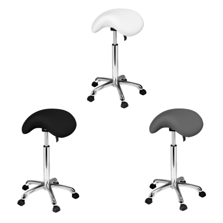 BEAUTEK Sattelhocker 1022 I Weiß, Schwarz &...