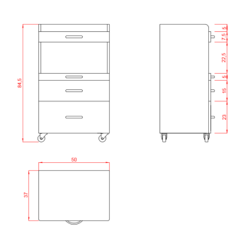 BEAUTEK Trolley 19 D SF