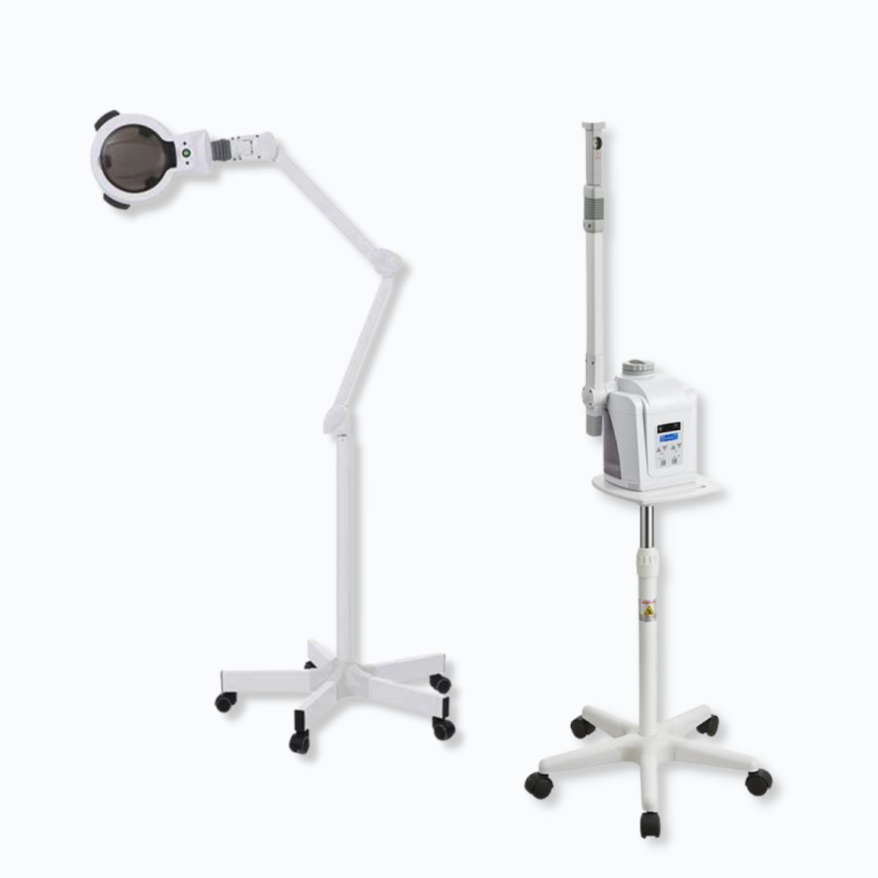 Bedampfer 800 D & LED Lupenlampe 5 SF