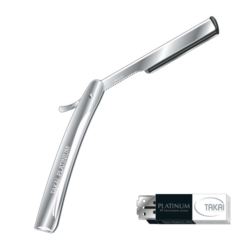 Takai Platinum Straight Razor
