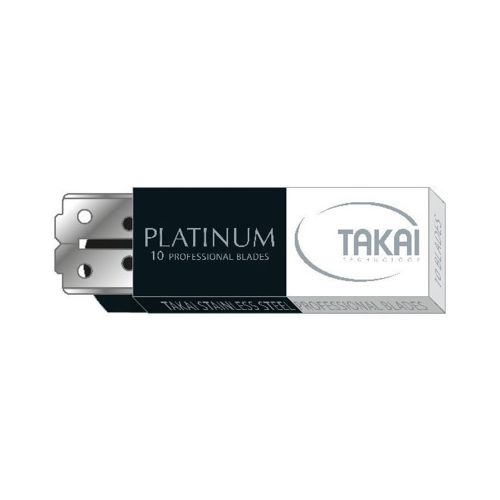 Takai Platinum Replacement Double Blades 10 Pieces