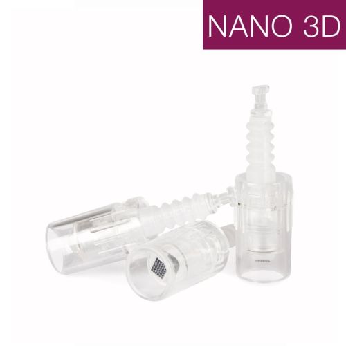 Aufsätze Micro Needling Pen (Akku Betrieb) 10 St. 3D Nano Nadeln
