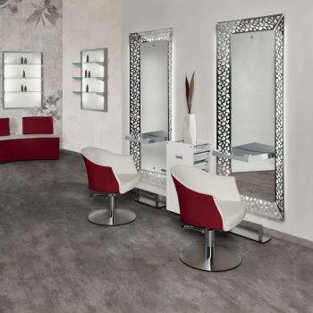 Friseurstuhl Salon Ambience Margot I drei Basen I konfigurierbar