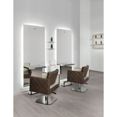 Friseurstuhl Salon Ambience Square+ I Basen I neigbare Rückenlehne