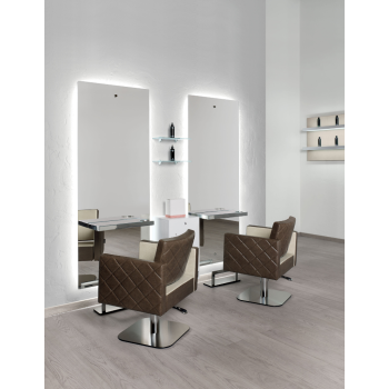 Friseurstuhl Salon Ambience Square+ I Basen I neigbare Rückenlehne