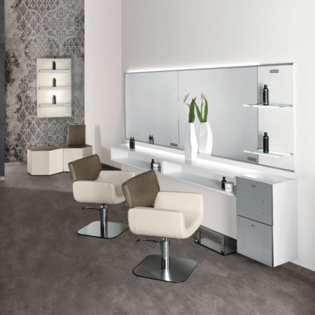 Styling chair Salon Ambience Quadro I three bases I...
