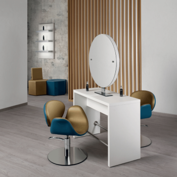 Styling chair Salon Ambience Amber I bases I reclining backrest