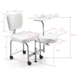 Foot care chair 501 white