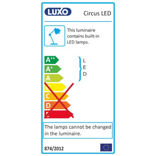 Glamox LED Lupenlampe 6 A CIL GL 3,5 Dioptrien