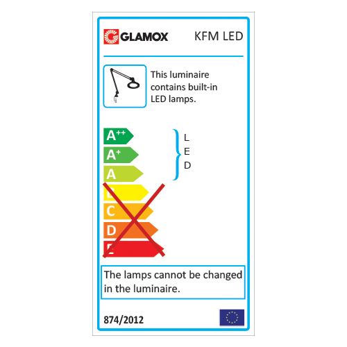 Glamox LED Lupenlampe 8 KFM GL