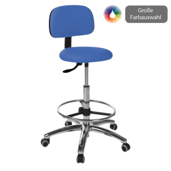 Praktischer Arbeitsstuhl in verschiedenen Farben!