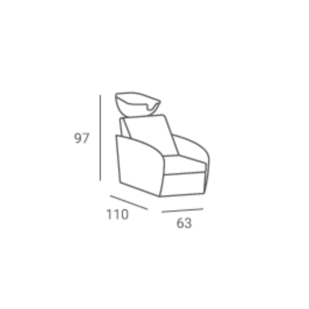 Ayala Washing Chair 14080 AY
