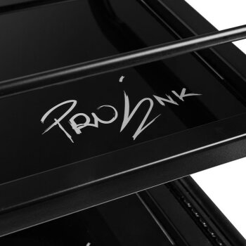 BEAUTEK PRO INK 1041 side trolley | black | 3 tiers