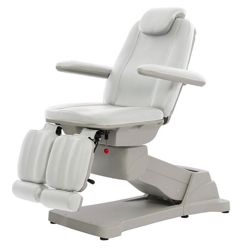 Therapy couch 005 E-3 | Adjustable headrest | Optimal entry height | White