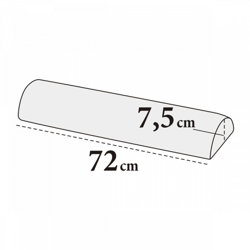 Sehr bequeme Knistütze für einen optimalen Liegekomfort während der Behandlung oder Zuhause.