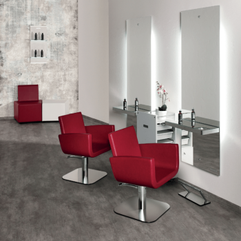 Salon Ambience Hairdressing Chair You SA Star Base without Adjustable Backrest