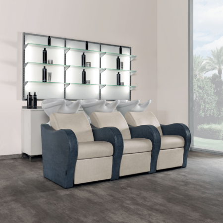Wash unit Salon Ambience Luxury I black I without legrest
