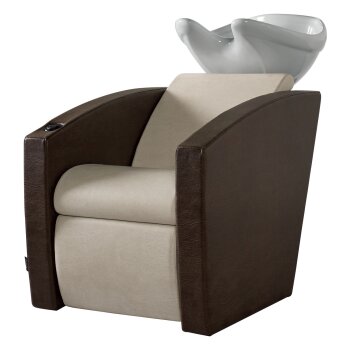 Salon Ambience Washing Chair Mirage SA white without leg rest