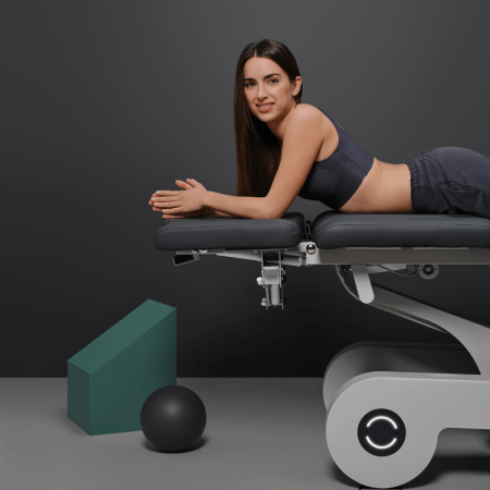 Naggura Physiotherapie- und Osteopathieliege RUN EVO 5 E-2 I Heizung I Ohne Seitenpolster