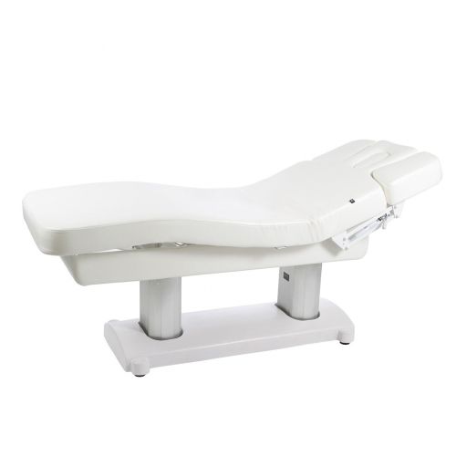Silverfox Wellness Lounger 660 E-4 SF white aluminum without heating