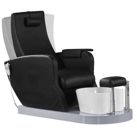 Fußpflegestuhl 900 E-2 I Fußwanne I schwarz