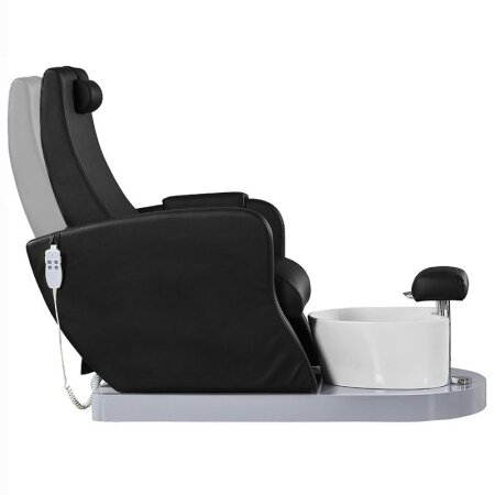 Fußpflegestuhl 900 E-2 I Fußwanne I schwarz
