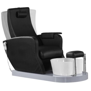 Fußpflegestuhl 900 E-2 I Fußwanne I schwarz