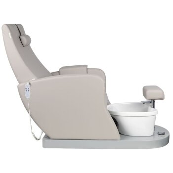 Fußpflegestuhl 900 E-2 I Fußwanne I grau