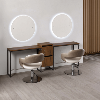 Salon Ambience Bedienplatz London SA Einzelplatz (rund)