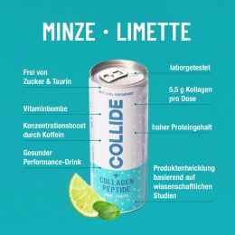 COLLIDE Collagen Drink Minze-Limette  &acirc; 250 ml