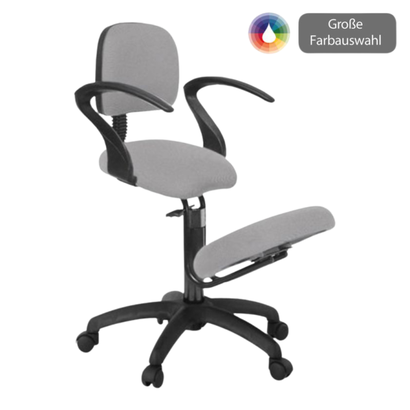 Arbeitsstuhl mit fester Kniestütze