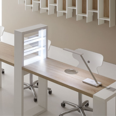 Vismara Manicure Table 115 LED VI without hole without suction