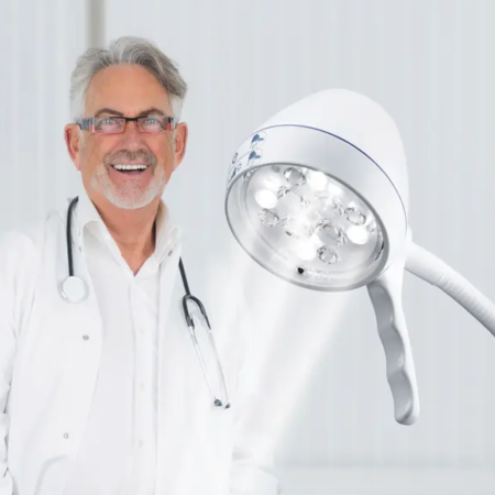Examination light Flexarm LED SP Flexarm mobile on standpipe