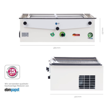 Profi dust extraction Hurricane II NF