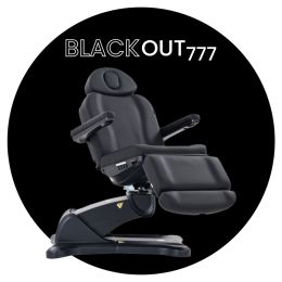 BLACKOUT INK 777 Tattoo Chair PMU Black