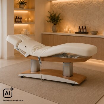 Silverfox Wellness Lounger 2259 E-4 SF A dark wood without heater