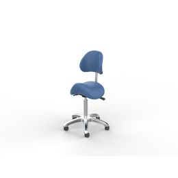 Silverfox Work Chair with Backrest 1025 SF Blue
