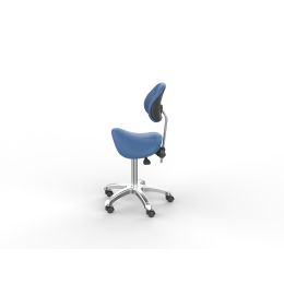 Silverfox Work Chair with Backrest 1025 SF Blue