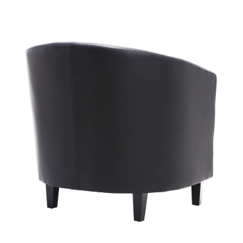 Teqler Wartesessel 135665 Schwarz