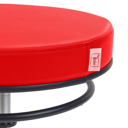 Teqler Work Stool 135362 red