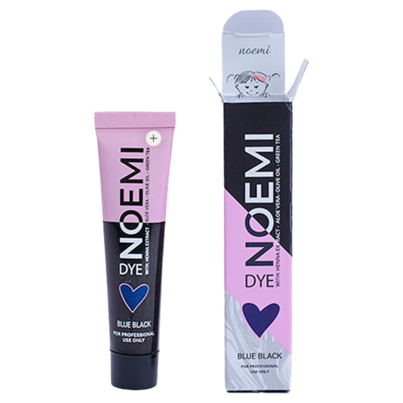 Noemi LASH&BROW DYE Hybrid Colors #noemidye Blue Black