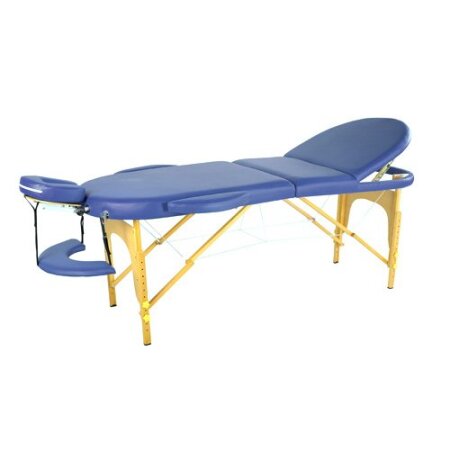 Die Massageliege garantiert ein rückenschonendes Arbeiten, einen hohen Liegekomfort und Funktionalität.