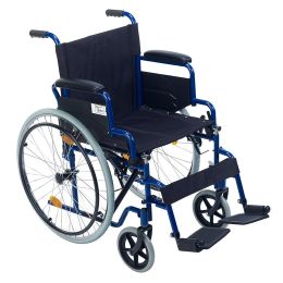 Der Teqler ist ein faltbarer Rollstuhl, der mit einem...