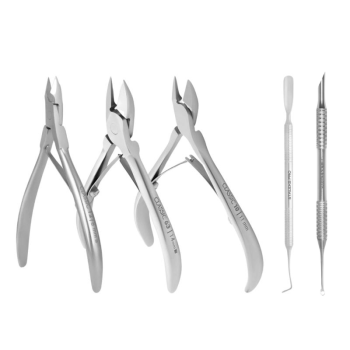 STALEKS Pedicure Master Set 1 I 5-piece professional tool kit I For podiatry & salon