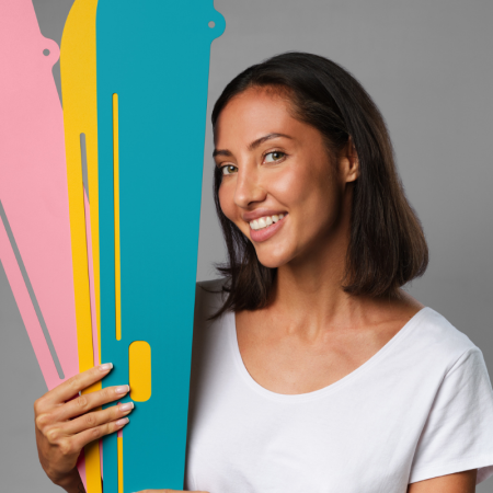 Naggura Kosmetikliege Swop B4 Beauty E-4 I Pro I Ohne Heizung I Weiß