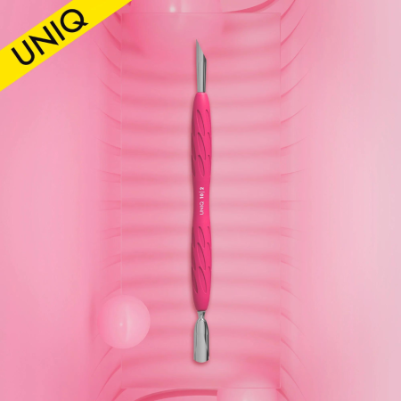 Pro Pusher STALEKS Uniq 10 Typ 2 I Silikongriff & Edelstahl I Für Maniküre & Pediküre