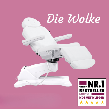 BEAUTEK beauty bed Wolke I Heating I Memory Function I White